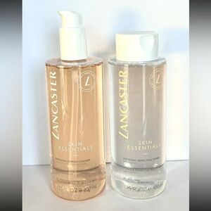 Lancaster Monaco 2-step Softening Cleansing Routine Cleanser + Toner Sealed